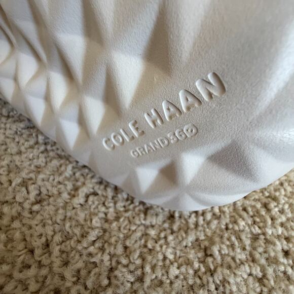 Cole Haan ZERØGRAND II FlowerFoam Sneakers White Silver Women’s 9 B W34513 main image 8